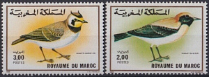 Марокко, 1989, Птицы, 2 марки
